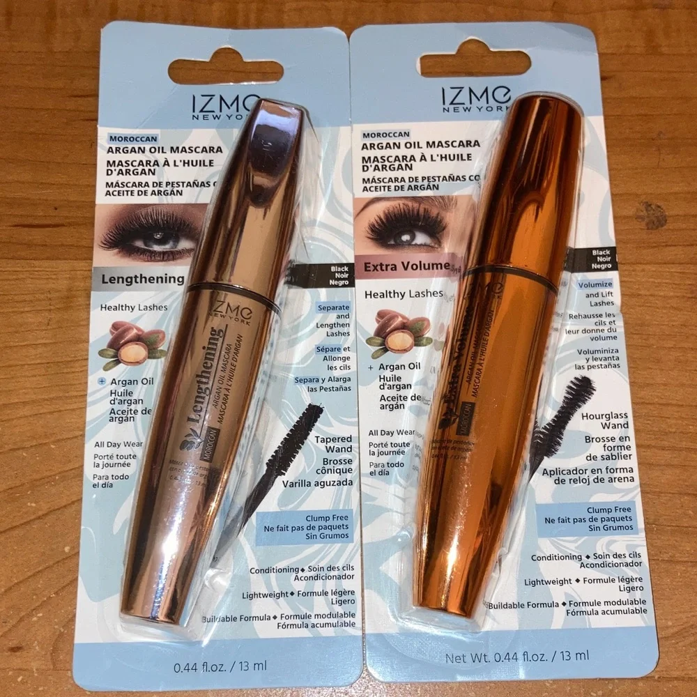 Moroccan Argan Oil Mascara Set - Silver and Bronze